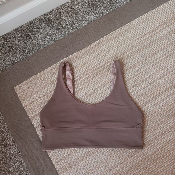 lululemon athletica Other - Lululemon Align Bra Light Support, A/B Cup Sz 8 Cacao/Diamond Dye Shine